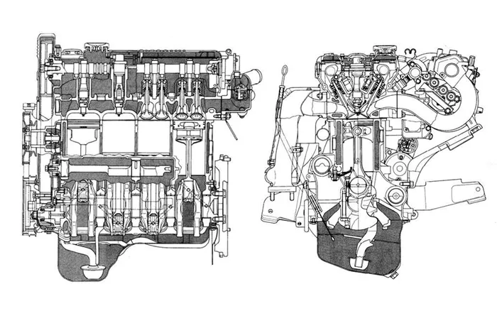Двигатель Mitsubishi 4G63 DOHC